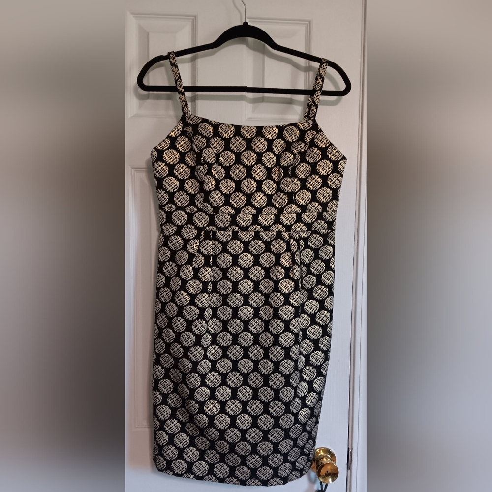 Limited edition Black and gold dress sz 6